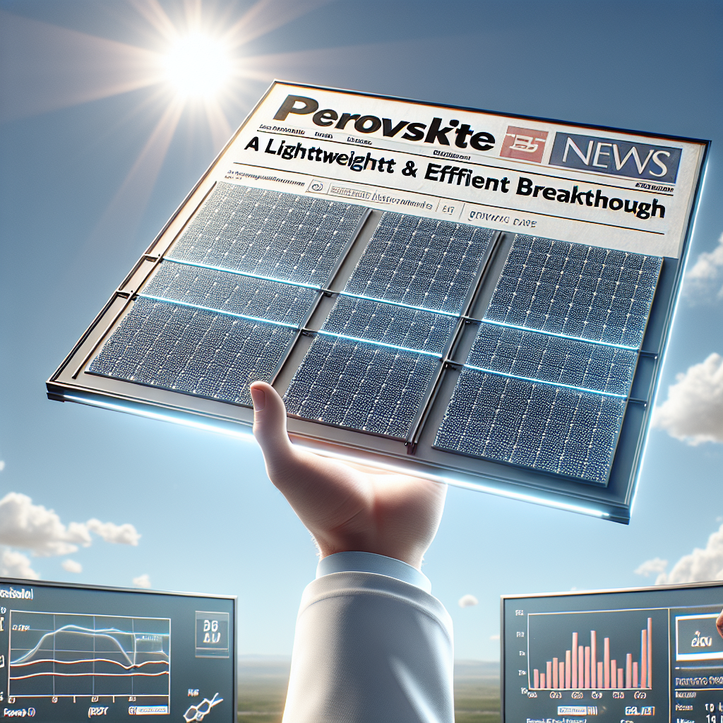 Panel Surya Perovskite: Terobosan Ringan & Efisien