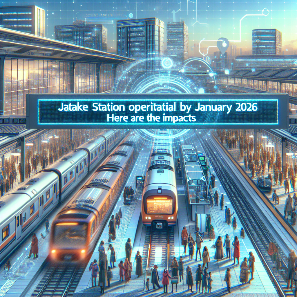 Stasiun Jatake Beroperasi Januari 2026, Ini Dampaknya
