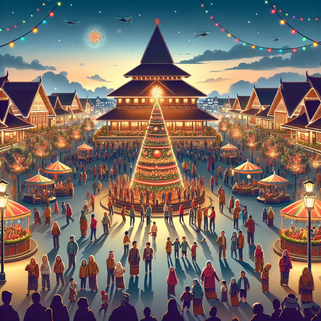 Perayaan Natal Pemkab Toraja Utara Meluber ke Alun-alun