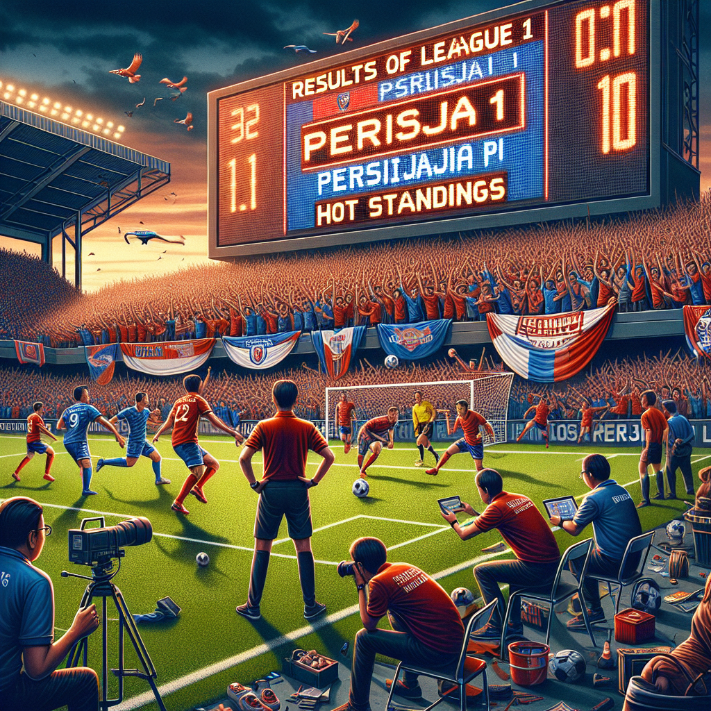 Hasil Liga 1: Persija Hantam Persijap, Klasemen Panas