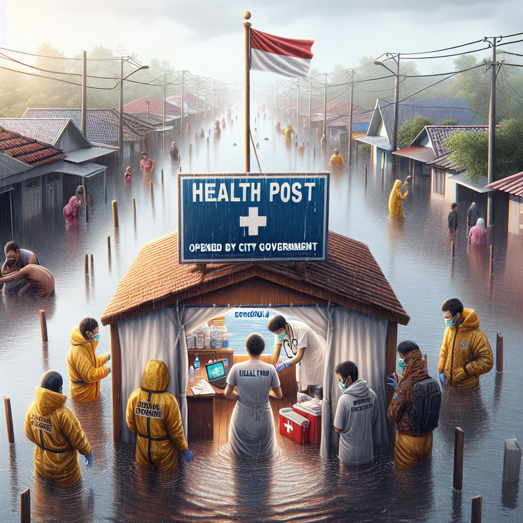 Posko Kesehatan Banjir Bengkulu Dibuka Pemkot