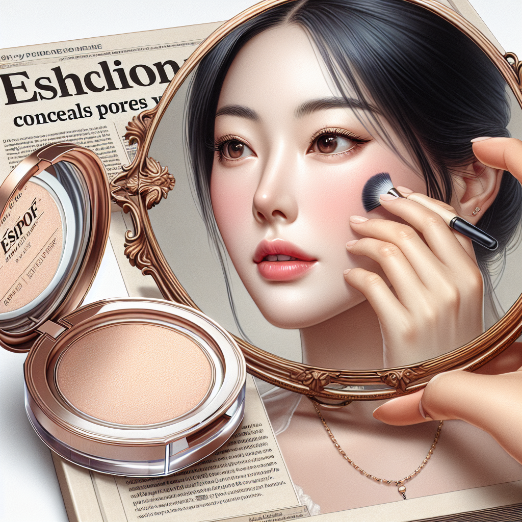 Cushion Espoir Samarkan Pori-Pori Tanpa Touch Up