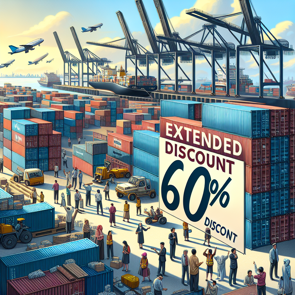 Diskon Tarif Peti Kemas Tanjung Priok 60% Diperpanjang