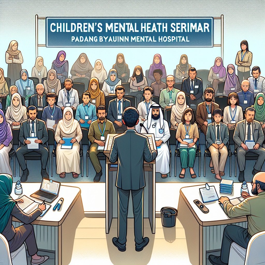 Seminar Kesehatan Jiwa Anak di Padang oleh RSJ Yaunin