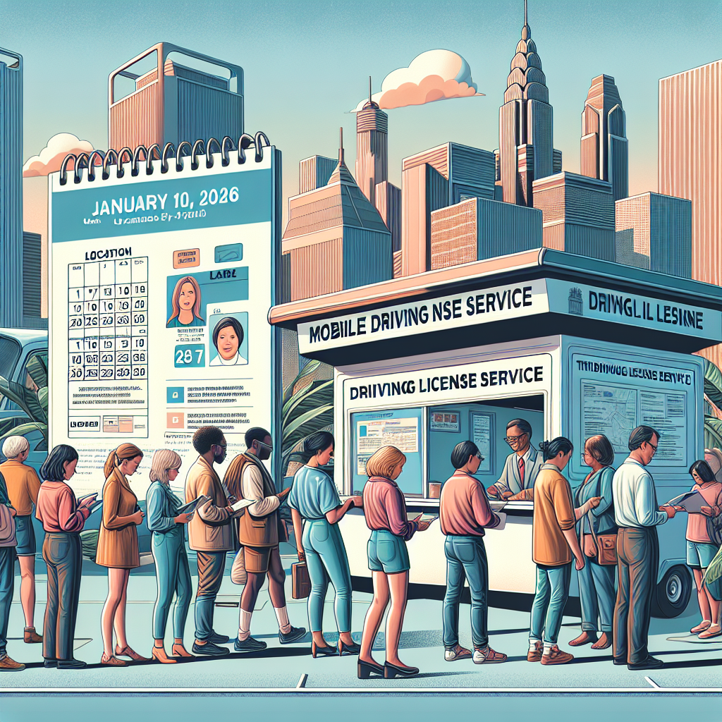 SIM Keliling Tangsel 10 Januari 2026: Lokasi & Jadwal