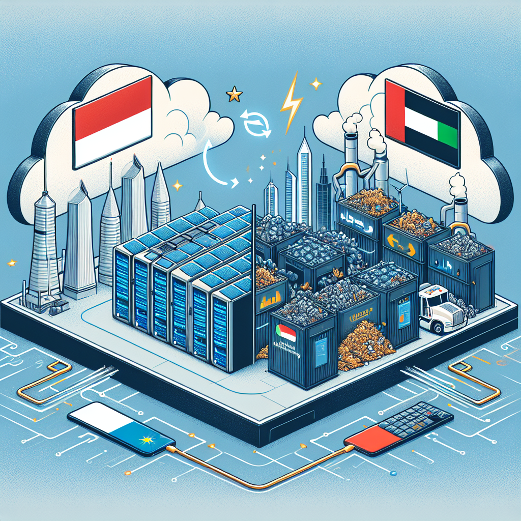 Kerja Sama Indonesia UEA: Pusat Data & Energi Sampah