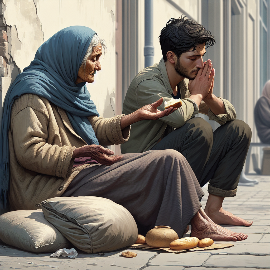 Dua Orang Pengemis: Kisah Syukur, Harga Diri, dan Niat