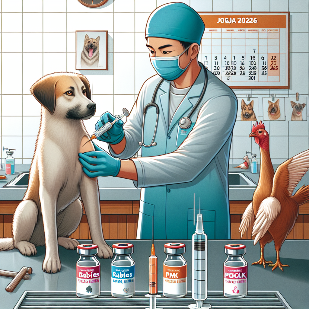 Vaksinasi Hewan Jogja 2026: Rabies, PMK, & Unggas