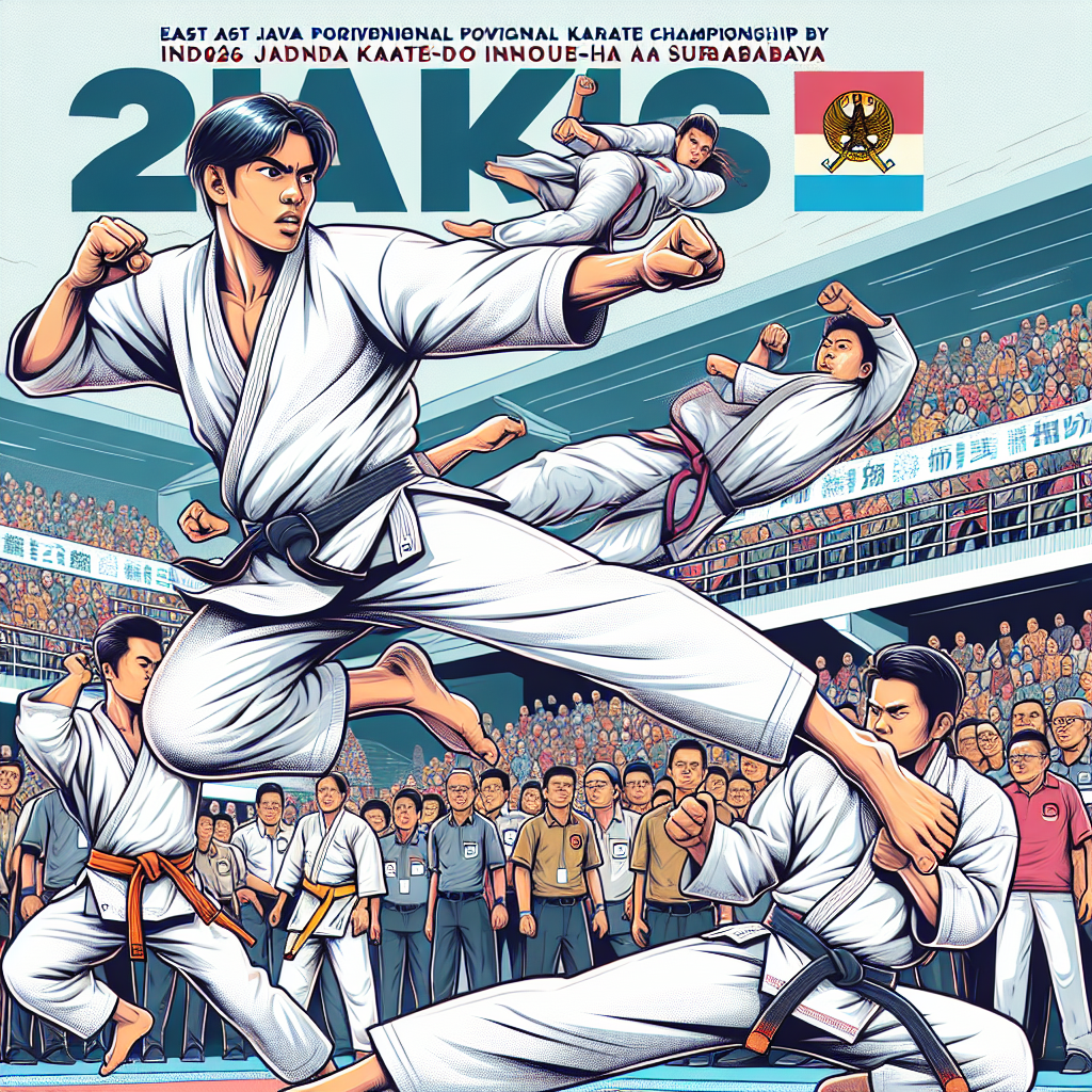 Kejurprov Karate INKAI Jatim 2026 di Surabaya